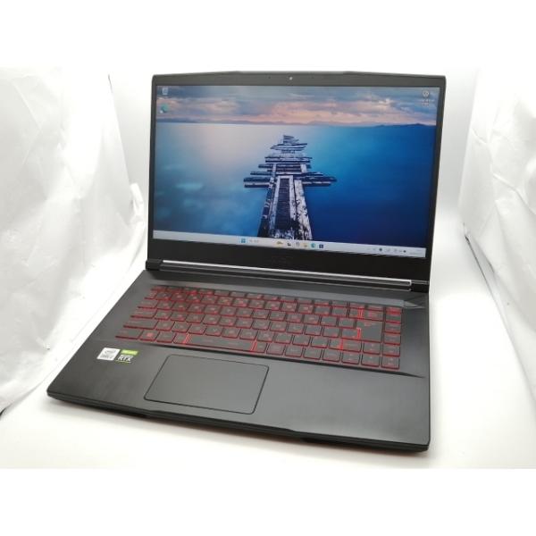 中古】MSI GF65 Thin GF65-10UE-258JP ブラック【i7-10750H 16G 512G