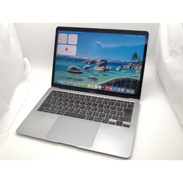 【中古】Apple MacBook Air 13インチ M1(CPU:8C/GPU:7C) 8GB/256GB スペースグレイ MGN63J/A (M1・2020)【大須2】保証期間１ヶ月【ランクC】