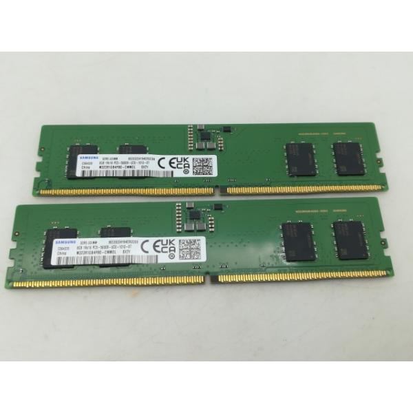 DDR5 PC5-44800 8GB 2枚 16GB ADS5600D-X8G 中古】DDR5 8GB 2枚組（合計16GB） DDR5-5600(PC5-44800