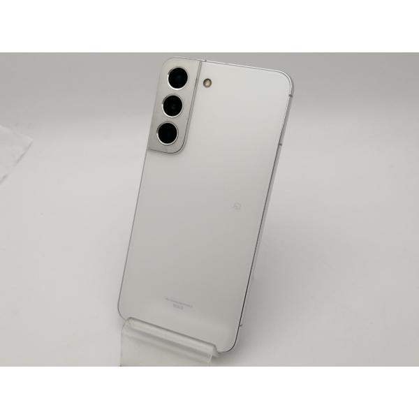中古】SAMSUNG au 【SIMフリー】 Galaxy S22 ファントムホワイト 8GB