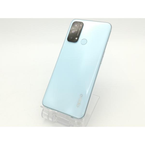 中古】Oppo 国内版 【SIMフリー】 OPPO Reno5 A アイスブルー 6GB