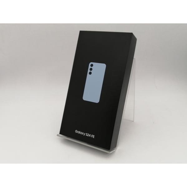 未使用】SAMSUNG au 【SIMフリー】 Galaxy S24 FE ブルー 8GB 128GB