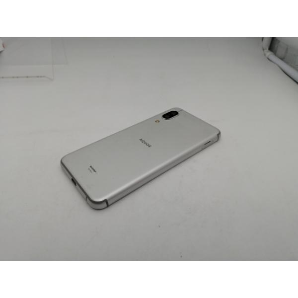中古】SHARP 国内版 【SIMフリー】 AQUOS sense3 シルバーホワイト 4GB
