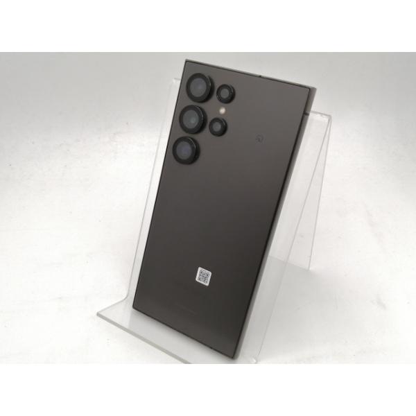 中古】SAMSUNG au 【SIMフリー】 Galaxy S24 Ultra チタニウムブラック