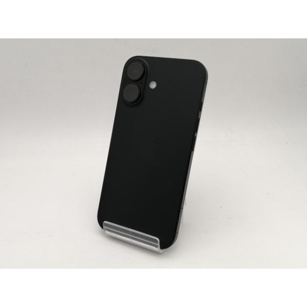 中古】Apple 国内版 【SIMフリー】 iPhone 16 256GB ブラック MYDW3J/A