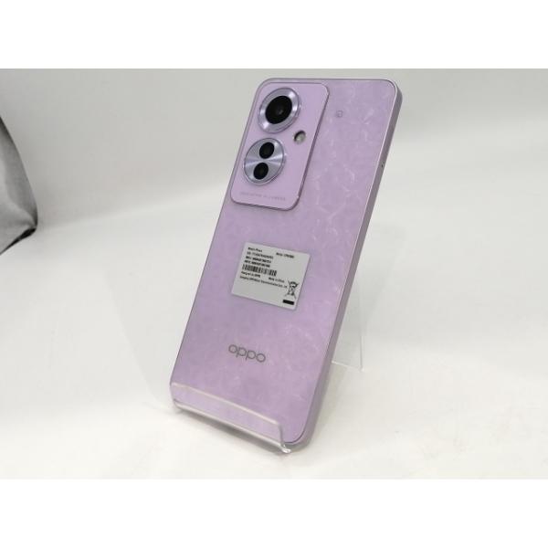 OPPO Reno11 A コーラルパープル　中古 中古】Oppo 国内版 【SIMフリー】 OPPO Reno11 A コーラルパープル 8GB