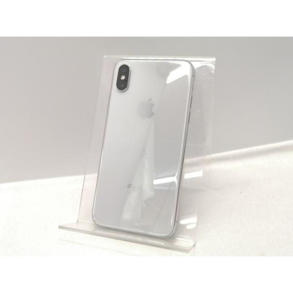 中古】Apple au 【SIMロック解除済み】 iPhone X 256GB シルバー