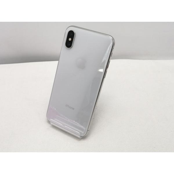 中古】Apple SoftBank 【SIMロック解除済み】 iPhone X 256GB シルバー