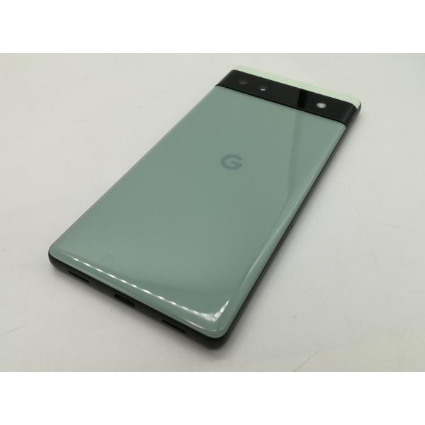 中古】【赤ロム保証あり】Google au 【SIMフリー】 Pixel 6a セージ