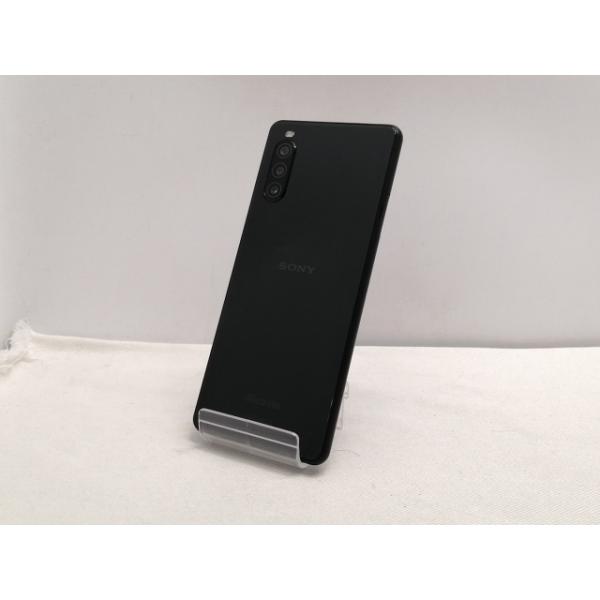 中古】SONY docomo 【SIMロック解除済み】 Xperia 10 II ブラック 4GB