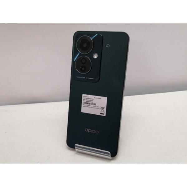 中古】Oppo 国内版 【SIMフリー】 OPPO Reno11 A ダークグリーン 8GB