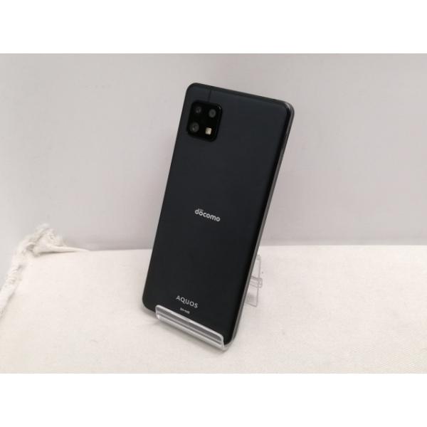 中古】SHARP docomo 【SIMフリー】 AQUOS sense6 ブラック 4GB 64GB SH