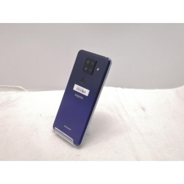 中古】SHARP 国内版 【SIMフリー】 AQUOS sense4 plus パープル 8GB