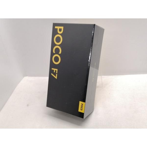 未使用】Xiaomi 国内版 【SIMフリー】 Poco F7 シルバー 12GB 256GB