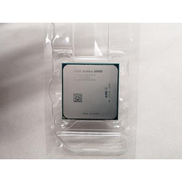 【中古】AMD Athlon 3000G (3.5GHz) BOX AM4/2C/4T/L3 4MB/Radeon Vega 3/TDP35W【仙台駅東口】保証期間１週間