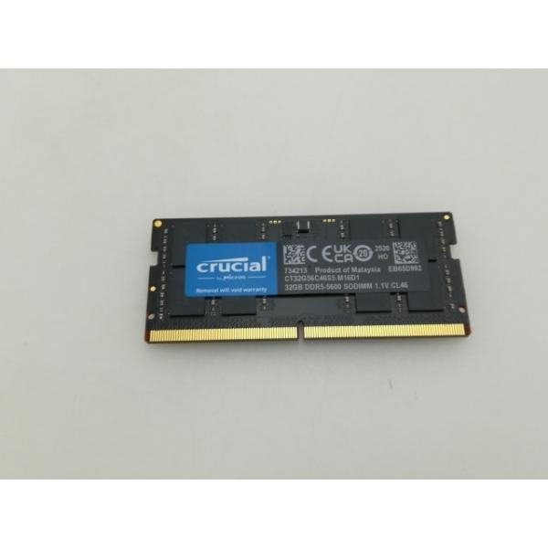 中古】262PIN SODIMM 32GB DDR5-5600(PC5-44800)【ノートPC用】【大須