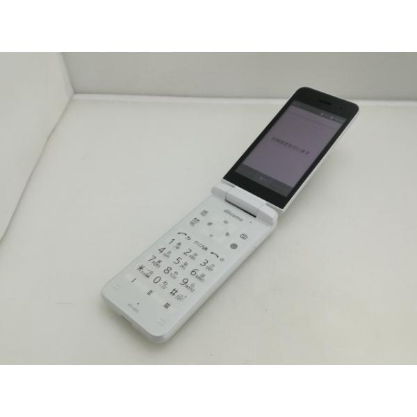中古】KYOCERA docomo 【SIMフリー】 DIGNOケータイ ホワイト KY-42C