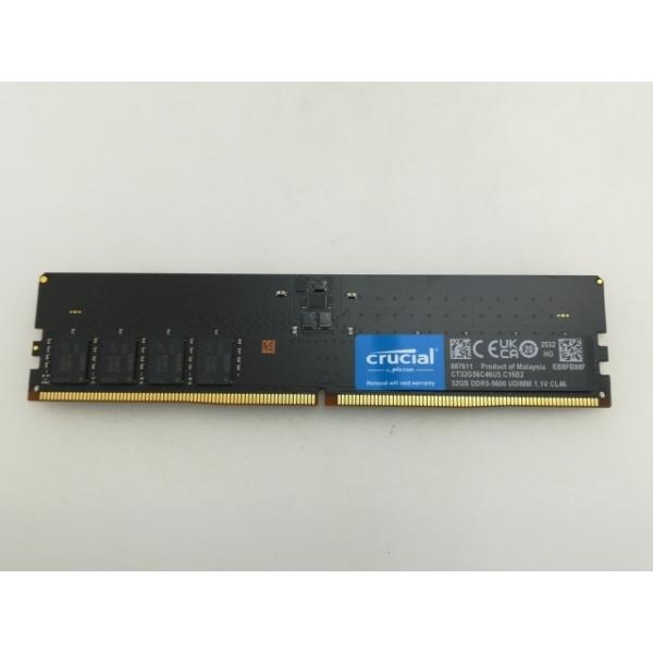 【中古良品】DDR5-5600 PC5-44800 16GBx2(32GB) 中古】DDR5 32GB DDR5-5600(PC5-44800)【デスクトップPC用】【大須