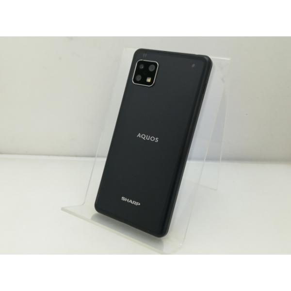 中古】SHARP 国内版 【SIMフリー】 AQUOS sense4 ブラック 4GB 64GB SH