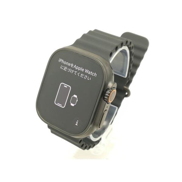 中古】Apple Apple Watch Ultra3 49mm Cellular ブラックチタニウム 