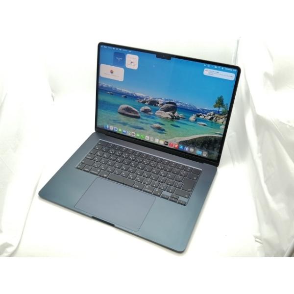 【中古】Apple MacBook Air 15インチ CTO (M3,2024) ミッドナイト M3(CPU:8C/GPU:10C)/24G/1T【大須2】保証期間１ヶ月【ランクB】