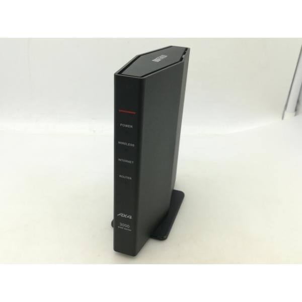 中古】BUFFALO AirStation WSR-3000AX4P/NBK [ブラック] Wi-Fi6(11ax