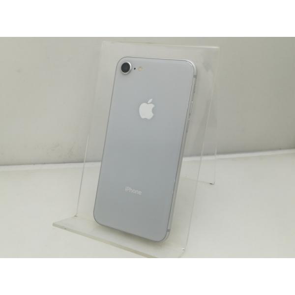 【中古】Apple au 【SIMロック解除済み】 iPhone 8 64GB シルバー MQ792J/A【大阪本店】保証期間１ヶ月【ランクC】