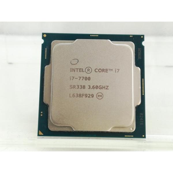 【中古】Intel Core i7-7700 (3.6GHz/TB:4.2GHz) bulk LGA1151/4C/8T/L3 8M/HD630/TDP65W【大須】保証期間１週間