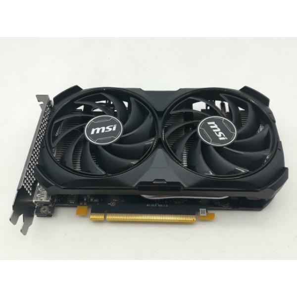 【中古】MSI GeForce RTX 4060 VENTUS 2X BLACK 8G OC RTX4060/8GB(GDDR6)【大須】保証期間１週間