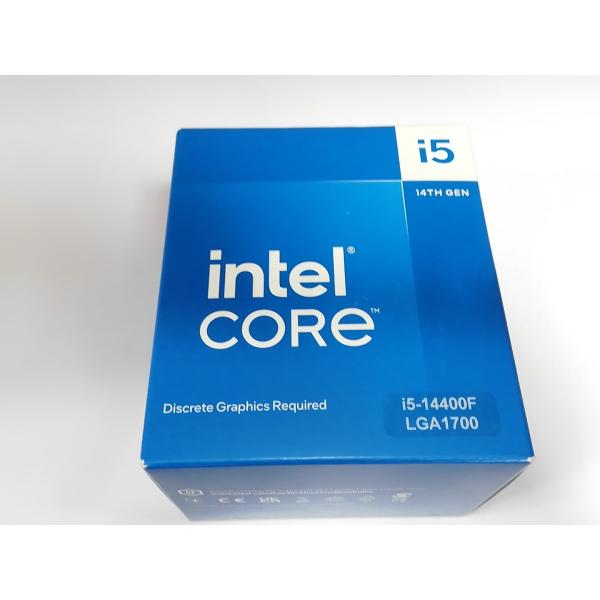 【新品未使用】 intel CPU Core i5 14400f 動作保証 未使用】Intel Core i5-14400F(2.5GHz) Box LGA1700/10C(P:6C/E:4C