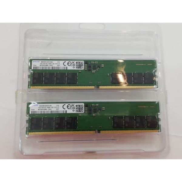 中古】DDR5 16GB 2枚組（合計32GB） DDR5-4800(PC5-38400