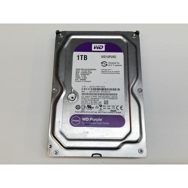 中古】W.D. WD10PURZ WD Purple 1TB/5400rpm/64MB/6Gbps【川崎】保証