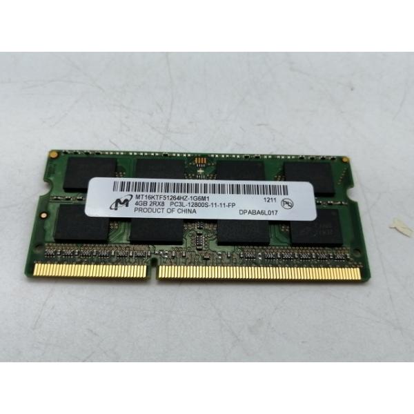 ■分類：メモリー■ランク：中古■メーカー：204PIN■製造番号：m 1211*2■備考：※複数在庫の商品につき、画像はイメージです。※ Micron 付属品：本体のみ■保証期間：１週間■注意事項：お客様のモニター発色の具合によって、実際の...