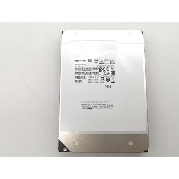中古】TOSHIBA MN08ACA16T 16TB/7200rpm/512MB/6Gbps【川崎】保証期間