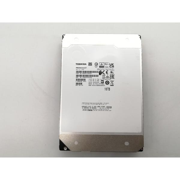 東芝　16TB HDD MN08ACA16T 未使用品 中古】TOSHIBA MN08ACA16T 16TB/7200rpm/512MB/6Gbps【川崎】保証期間