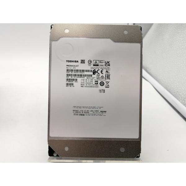 中古】TOSHIBA MN08ACA16T 16TB/7200rpm/512MB/6Gbps【高崎 中古】TOSHIBA MN08ACA16T 16TB/7200rpm/512MB/6Gbps【高崎