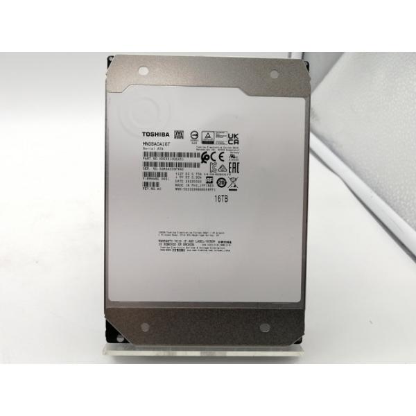 中古】TOSHIBA MN08ACA16T 16TB/7200rpm/512MB/6Gbps【川崎】保証期間