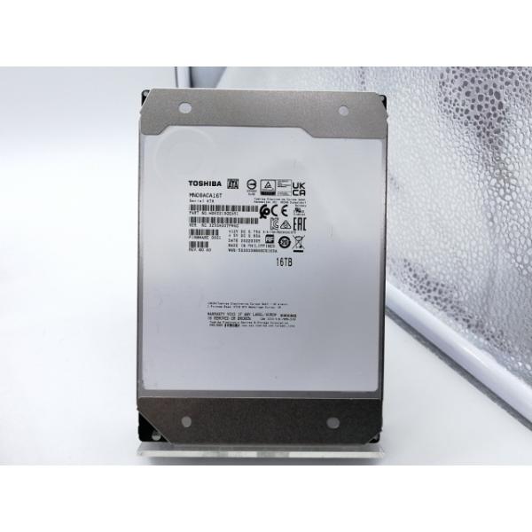 中古】TOSHIBA MN08ACA16T 16TB/7200rpm/512MB/6Gbps【ECセンター
