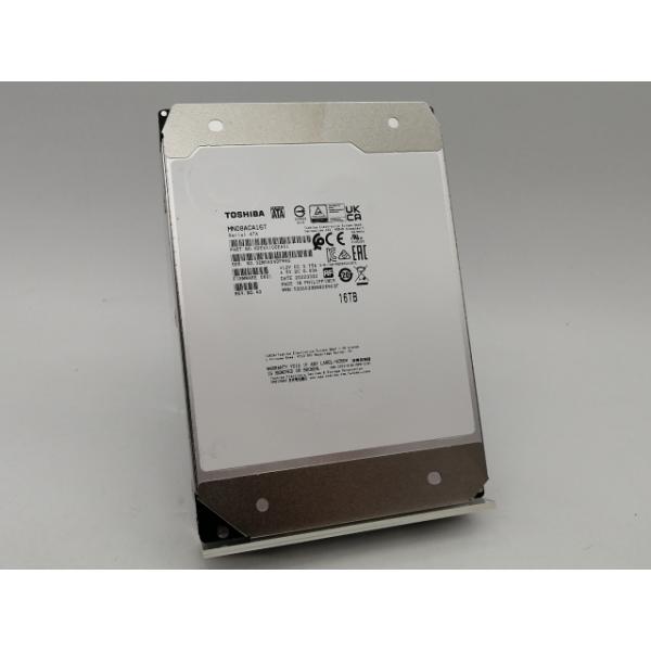 東芝　16TB HDD MN08ACA16T 未使用品 中古】TOSHIBA MN08ACA16T 16TB/7200rpm/512MB/6Gbps【秋葉2号】保証