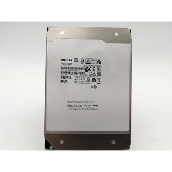東芝　16TB HDD MN08ACA16T 未使用品 中古】TOSHIBA MN08ACA16T 16TB/7200rpm/512MB/6Gbps【秋葉2号】保証