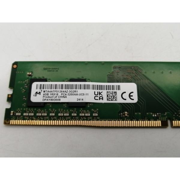 中古 デスクトップPC メモリ PC4-25600/DDR4-3200 16GB 中古】DDR4 4GB PC4-25600(DDR4-3200)【デスクトップPC用】【秋葉2号