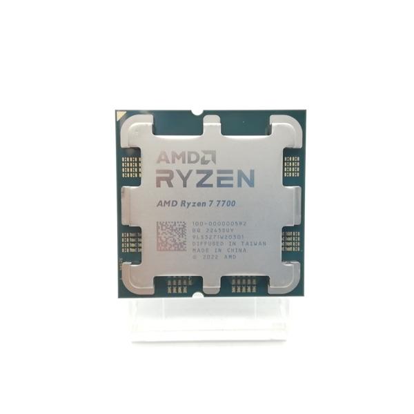 中古】AMD Ryzen 7 7700 (3.8GHz/TC:5.3GHz) BOX AM5/8C/16T/L3 32MB