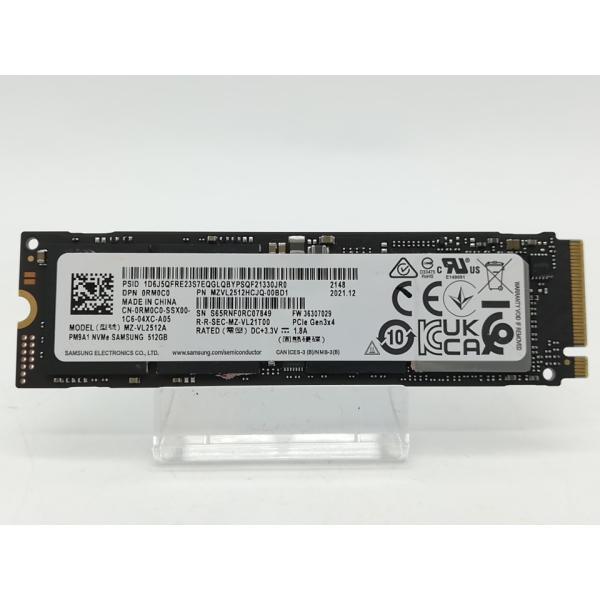 ■分類：SSD■ランク：中古■メーカー：各社■製造番号：S65RNF0RC07849■備考：SAMSUNG　PM9A1　MZVL2512HCJQ-00BD1 付属品：本体のみ■保証期間：１週間■注意事項：お客様のモニター発色の具合によって、...