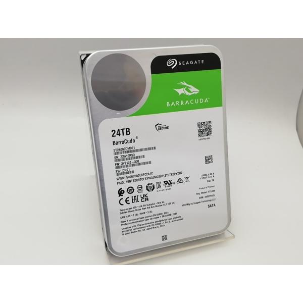 Seagate Barracuda 24TB HDD　ST24000DM001 中古】Seagate ST24000DM001 BarraCuda 24TB/512MB/7200rpm/6Gbps