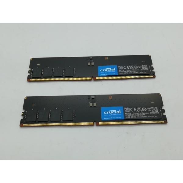 中古】DDR5 32GB 2枚組（合計64GB） DDR5-4800(PC5-38400