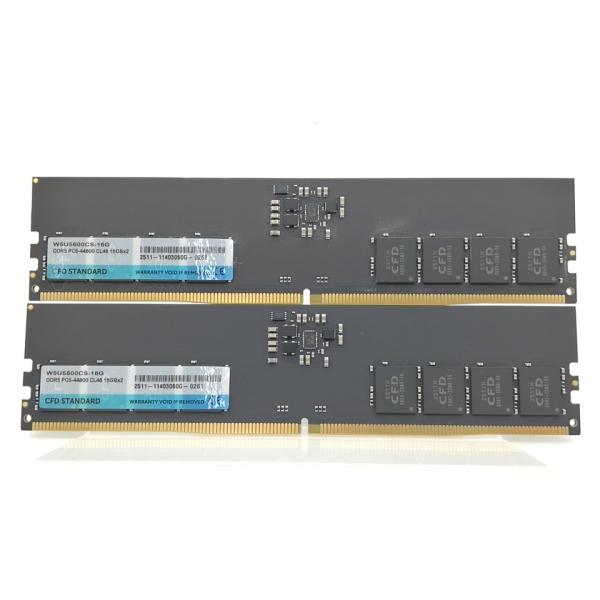 中古】DDR5 16GB 2枚組（合計32GB） DDR5-5600(PC5-44800