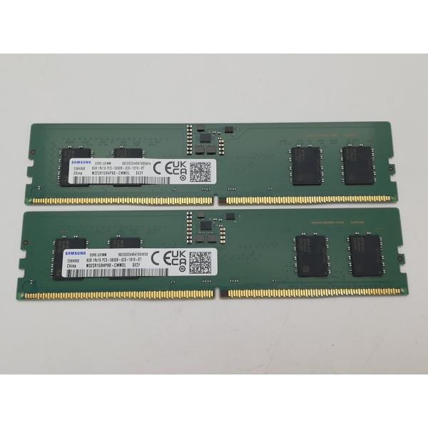 中古】DDR5 8GB 2枚組（合計16GB） DDR5-5600(PC5-44800