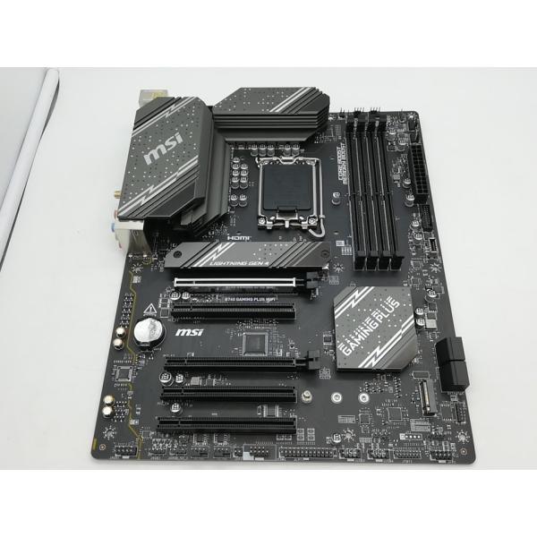 【中古】MSI B760 GAMING PLUS WIFI B760(DDR5)/LGA1700/ATX【秋葉2号】保証期間１週間