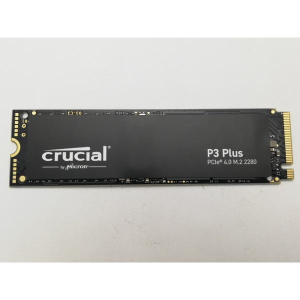 中古】Crucial P3 Plus(CT4000P3PSSD8) 4TB/M.2 2280(PCIe4.0 NVMe