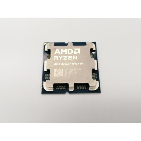 中古】AMD Ryzen 7 9800X3D (4.7GHz/TC:5.2GHz) BOX AM5/8C/16T/L3